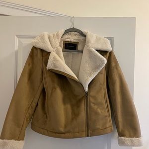 Banana Republic Vintage Suede Coat